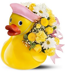Ducky Delight - Girl Davenport Florist - Same Day Flower Delivery - Flower Power 